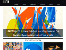 Tablet Screenshot of galeriaunion.com